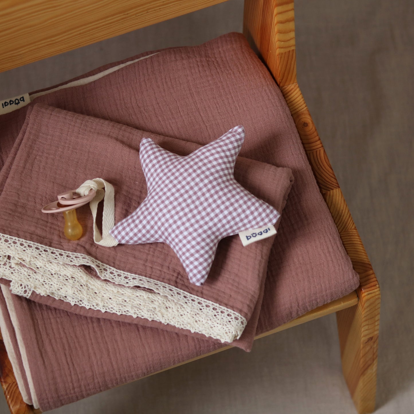 Zawieszka bawełniana - gwiazda