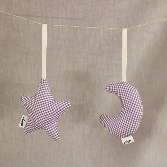 Zawieszka bawełniana - gwiazda