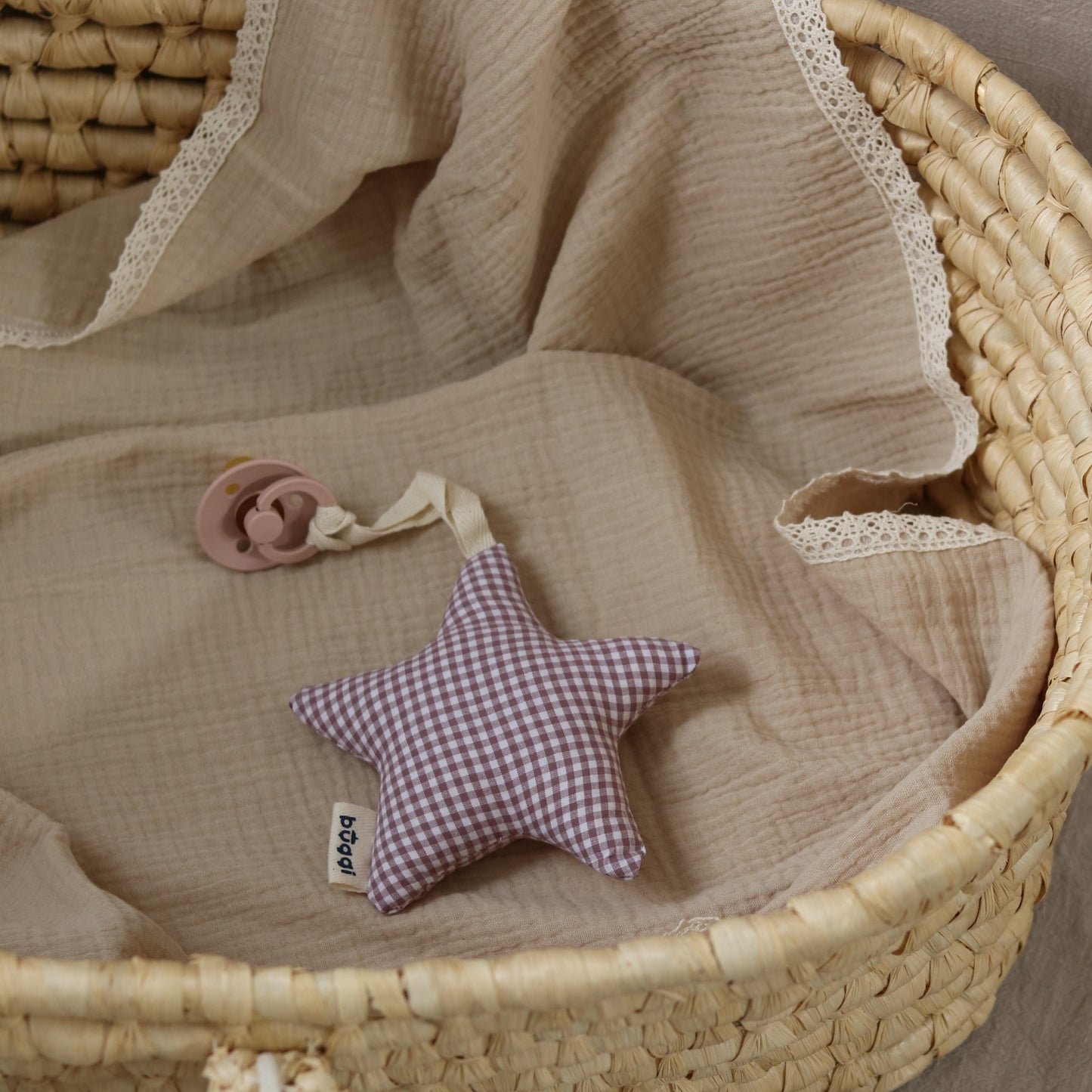 Zawieszka bawełniana - gwiazda