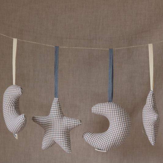 Zawieszka bawełniana - gwiazda