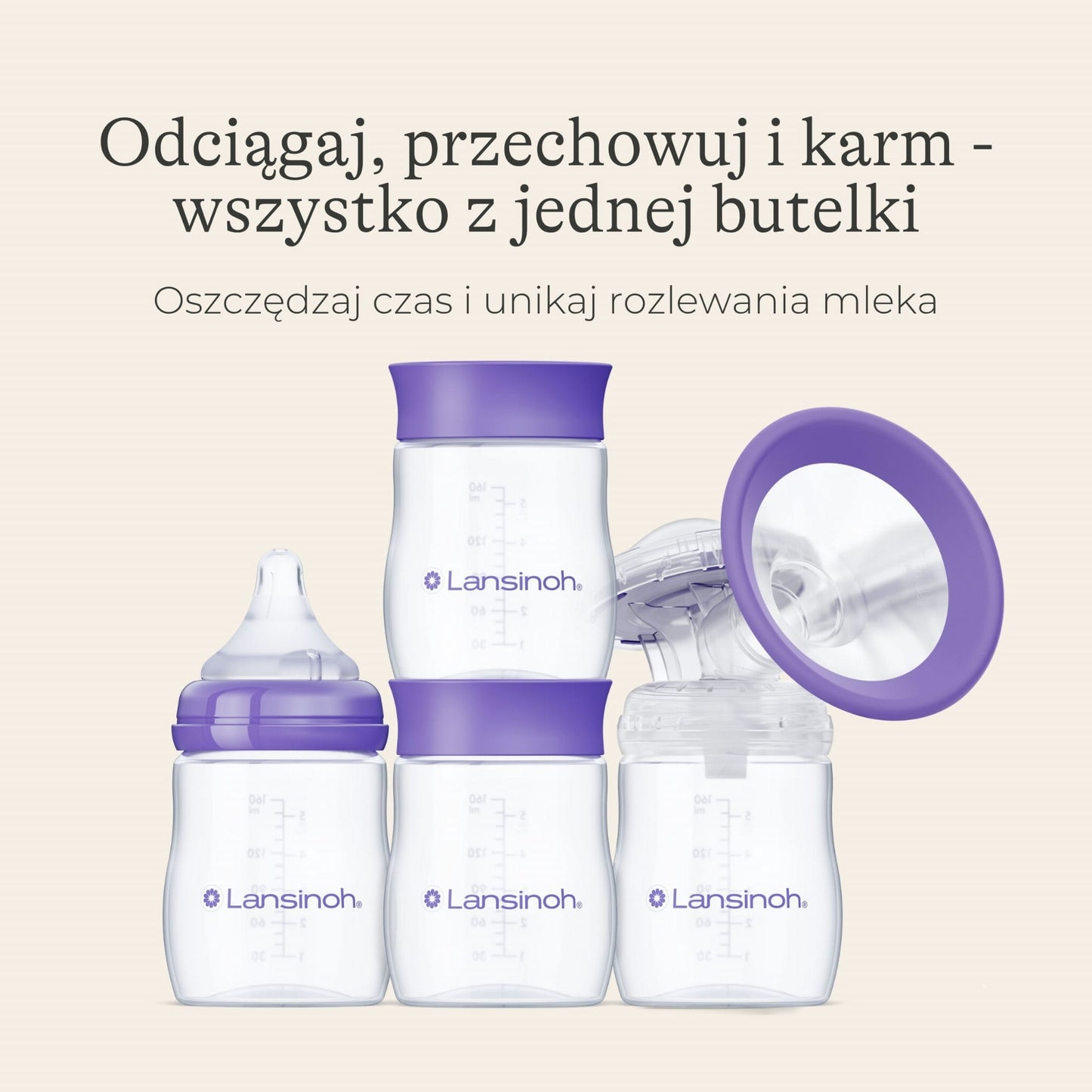 Butelki do przechowywania pokarmu Lansinoh 160 ml – bezpieczny sposób na mrożenie i przechowywanie mleka mamy