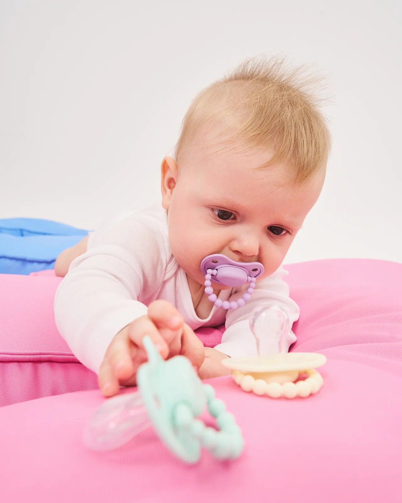 LUU French Lavender 0–3 m – smoczek pozycjonujący dla noworodków