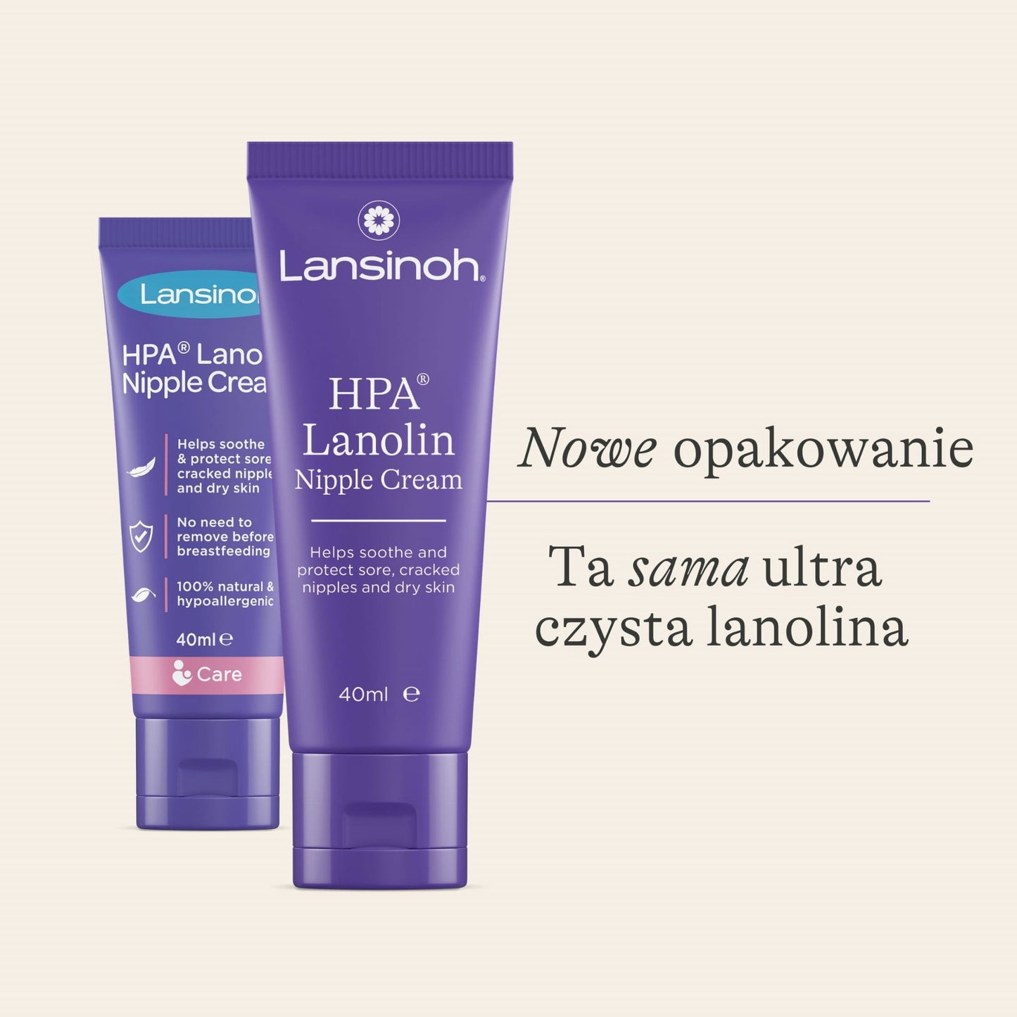Lanolina Lansinoh HPA® 40 ml – wsparcie dla brodawek i naturalna pielęgnacja skóry