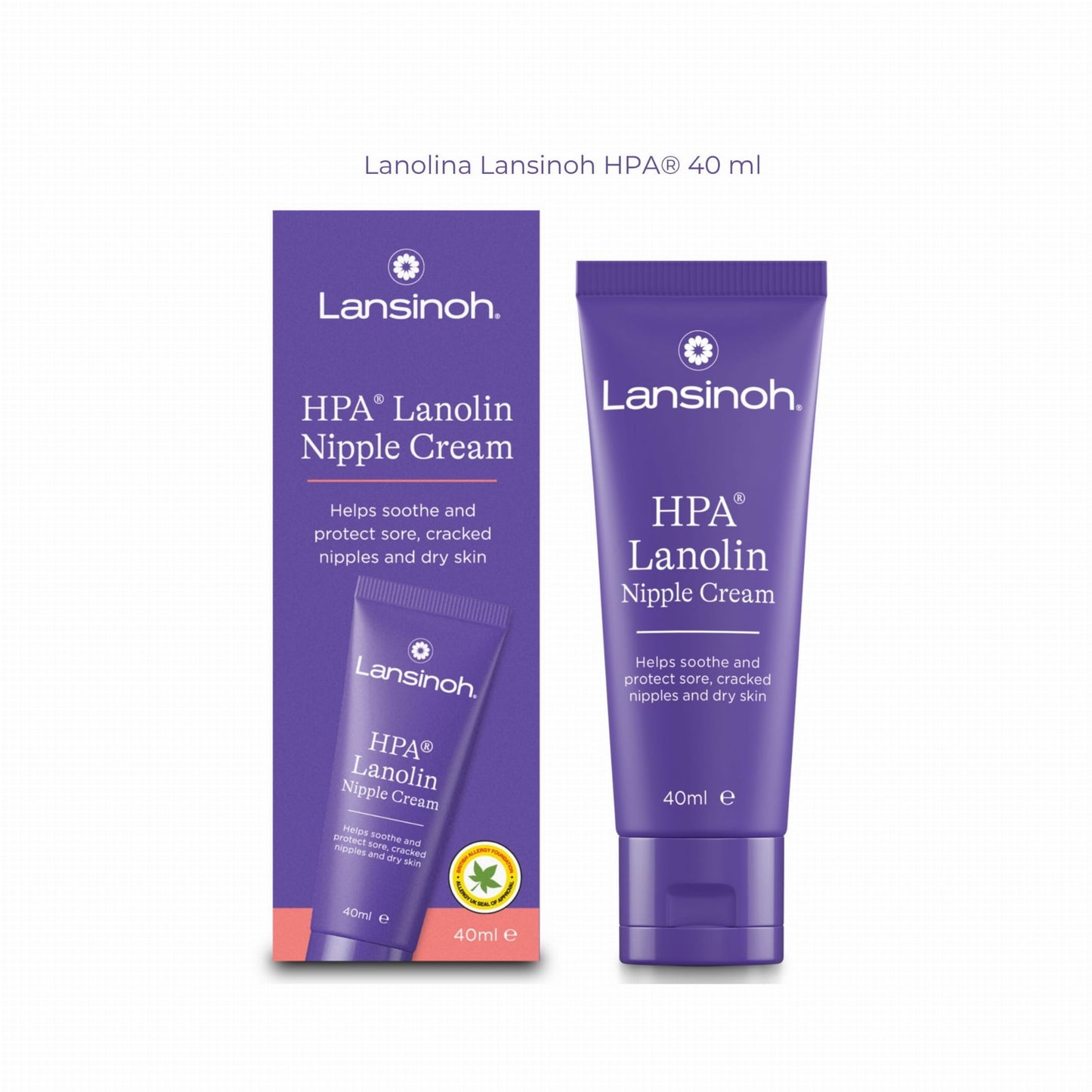 Lanolina Lansinoh HPA® 40 ml – wsparcie dla brodawek i naturalna pielęgnacja skóry