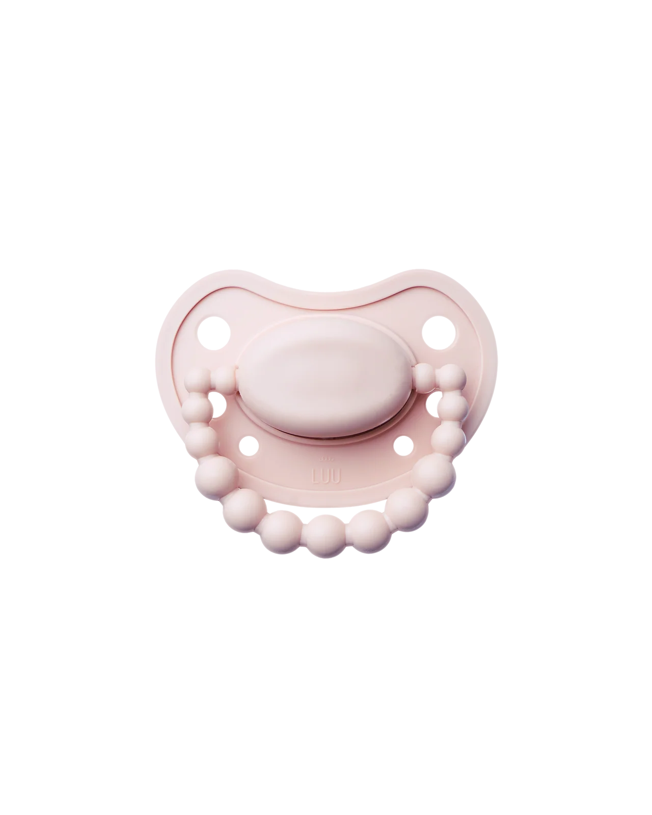 Smoczek pozycjonujący LUU Velvet Blush 3–6 m – dla niemowląt